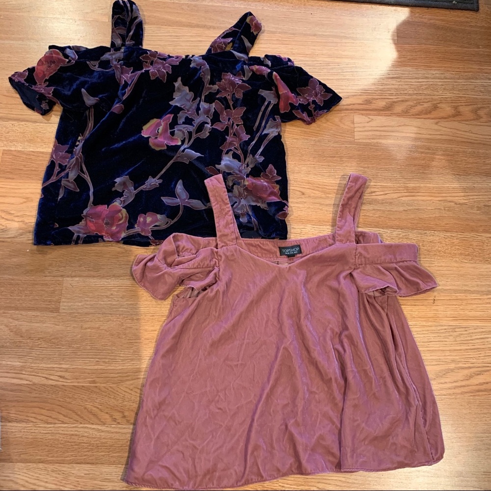 Topshop and lucky brand tops